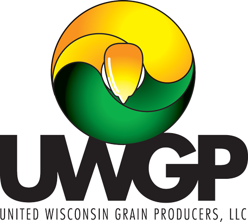 United Wisconsin Grain Producers logo with stylized grain