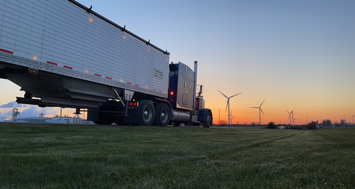 UWGP-Truck-On-Raod-at-Sunset